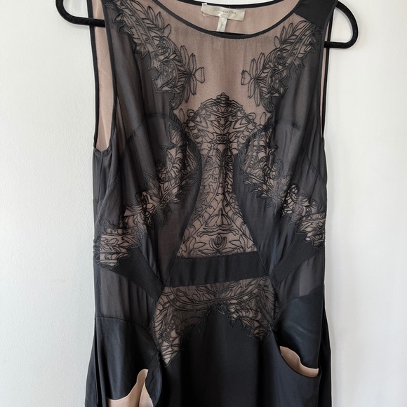 BCBG black midi dress - Picture 3 of 7